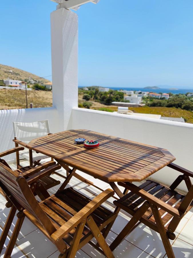 Spanos Apartments Áyios Pétros Dış mekan fotoğraf