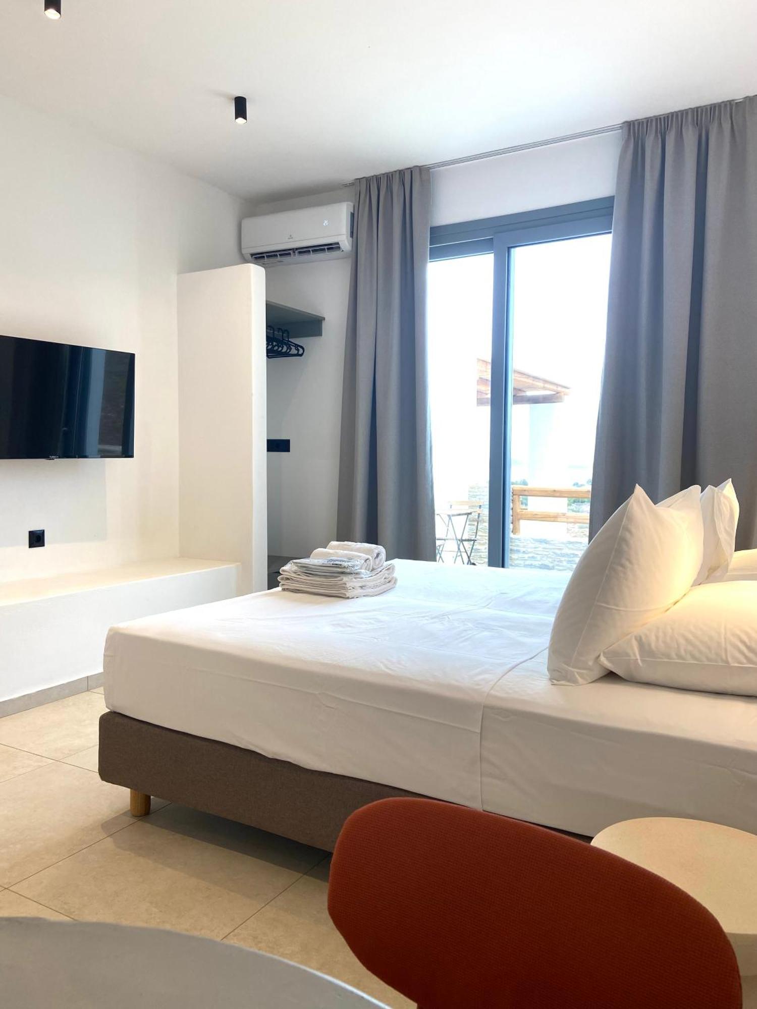 Spanos Apartments Áyios Pétros Dış mekan fotoğraf