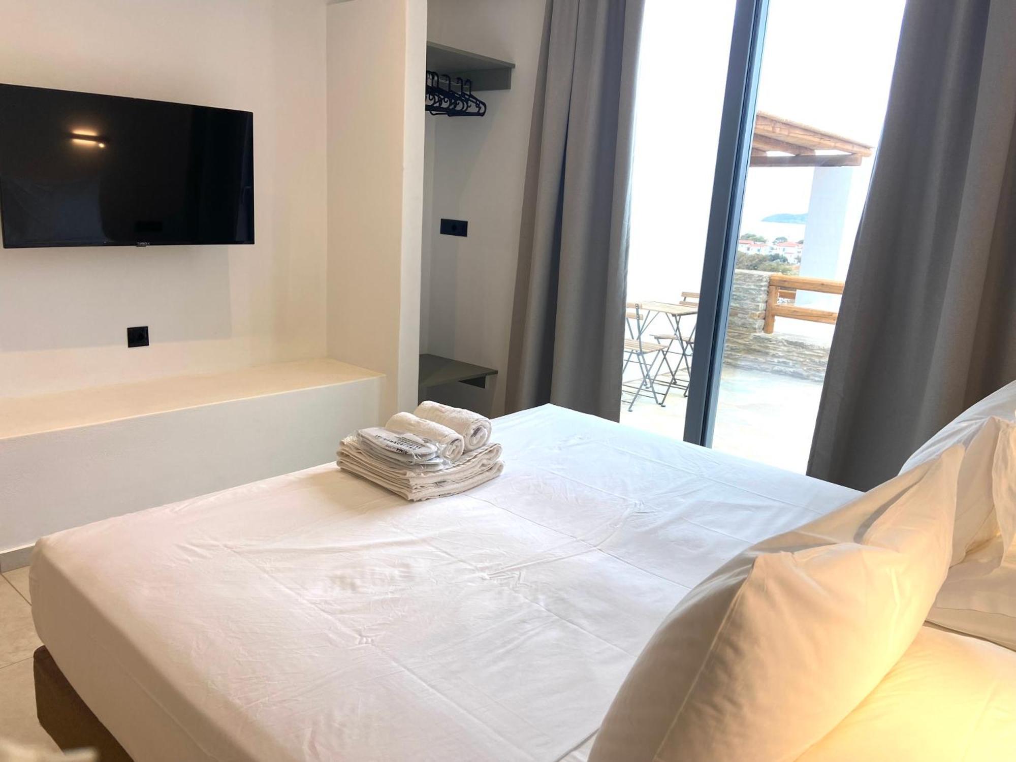 Spanos Apartments Áyios Pétros Dış mekan fotoğraf